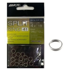BKK Split Ring-41 No:4 Halka 18 Adet