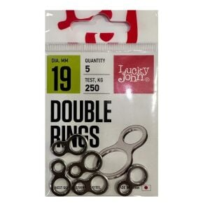 Lucky John 5131 19mm Double Rings Halka 5 Adet