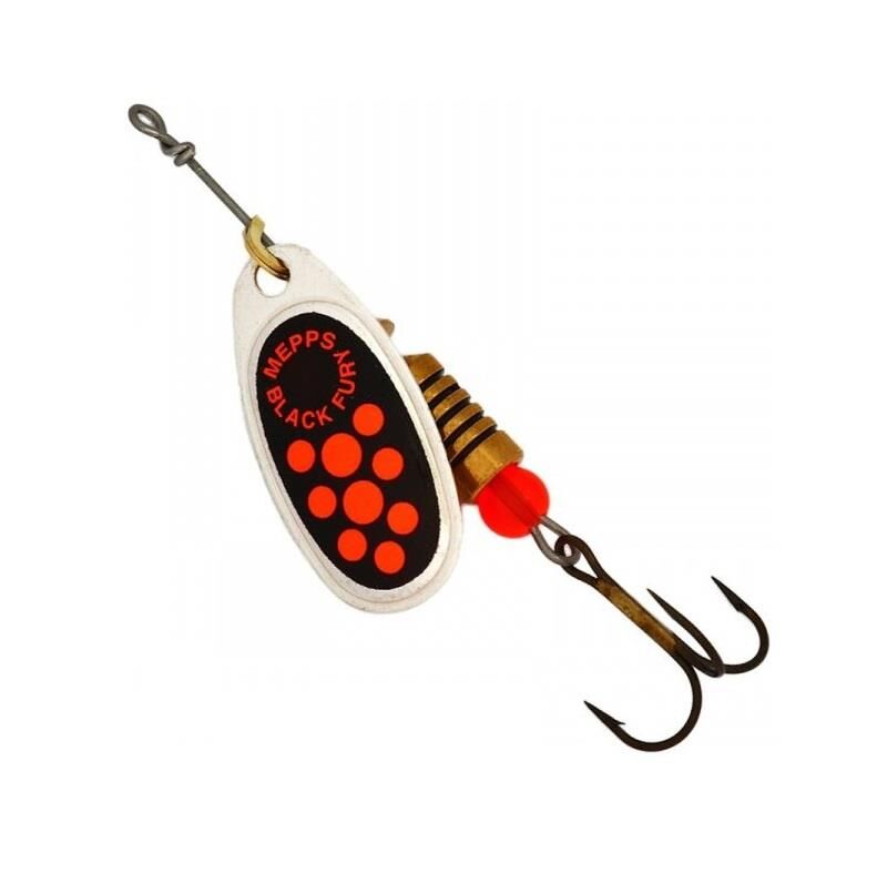 Mepps Black Fury No:2 4.6gr Döner Kaşık Orange Gümüş