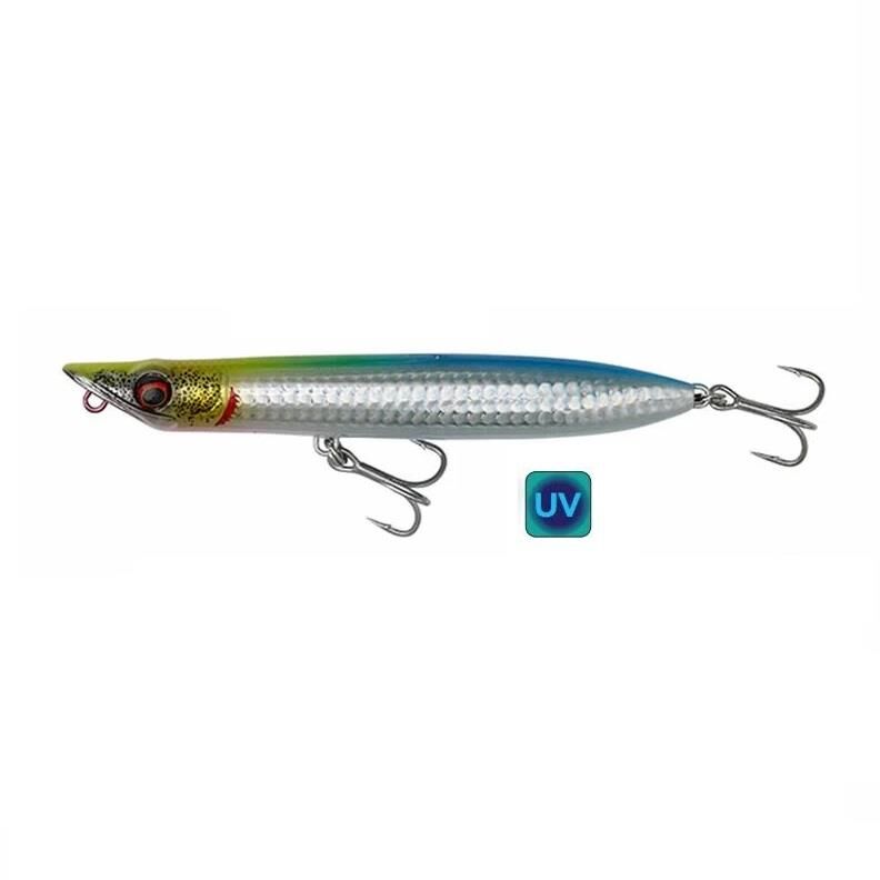 Savage Gear Slap Walker 10cm 10gr Su Üstü Maket Balık Yellow Green Blue