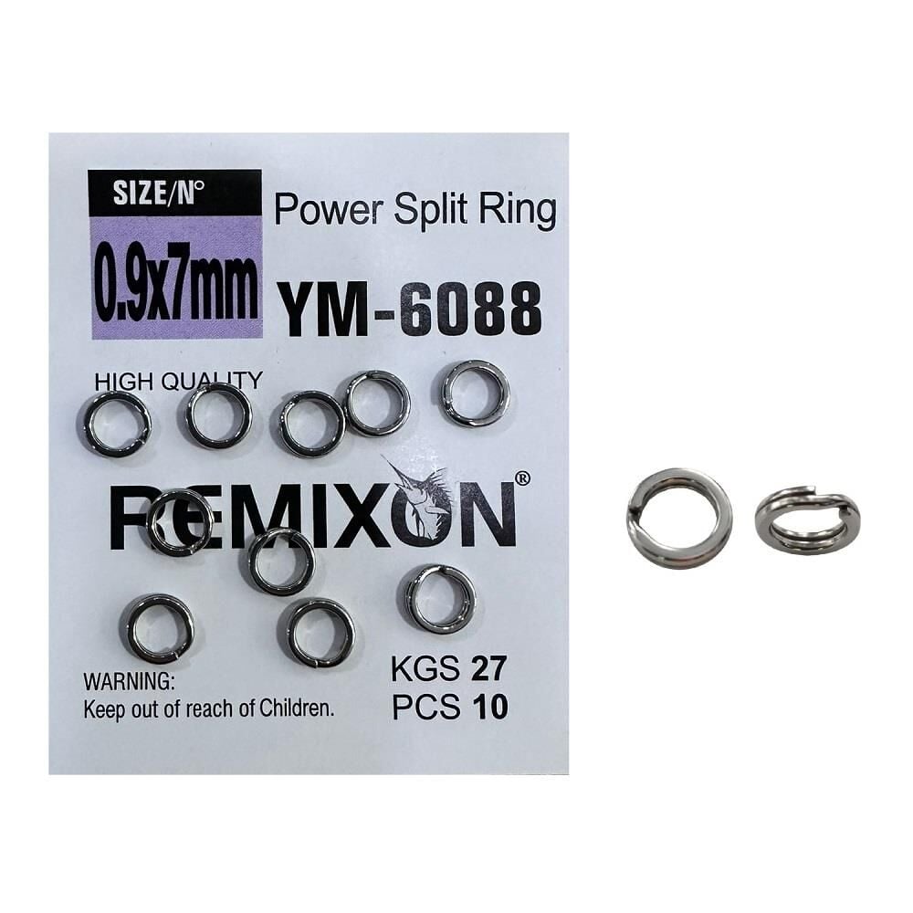 Remixon YM-6088 0.9x7mm Split Ring Halka 10 Adet