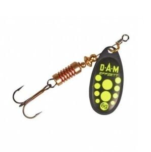 Dam Effzett Standard Spinner No:3 6gr Döner Kaşık Mepps Black Yellow