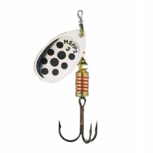 Mepps Aglia No:3 7gr Döner Kaşık Gümüş Siyah