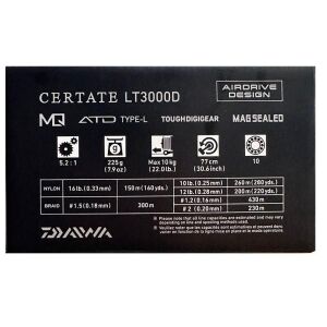 Daiwa Certate G 24 LT 3000 D Spin Olta Makinesi