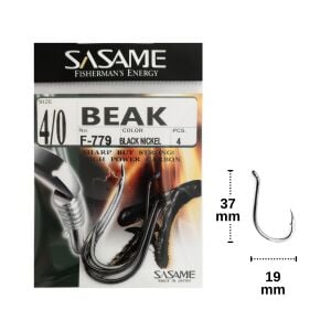 Sasame F-779 No:4/0 Beak Olta İğnesi 4 Adet