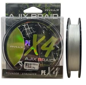 Ryuji Ajix Braid 4x 150 mt PE0.3 2.9kg İp Misina Beyaz