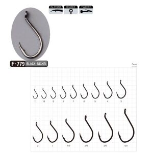 Sasame F-779 No:3/0 Beak Olta İğnesi 5 Adet