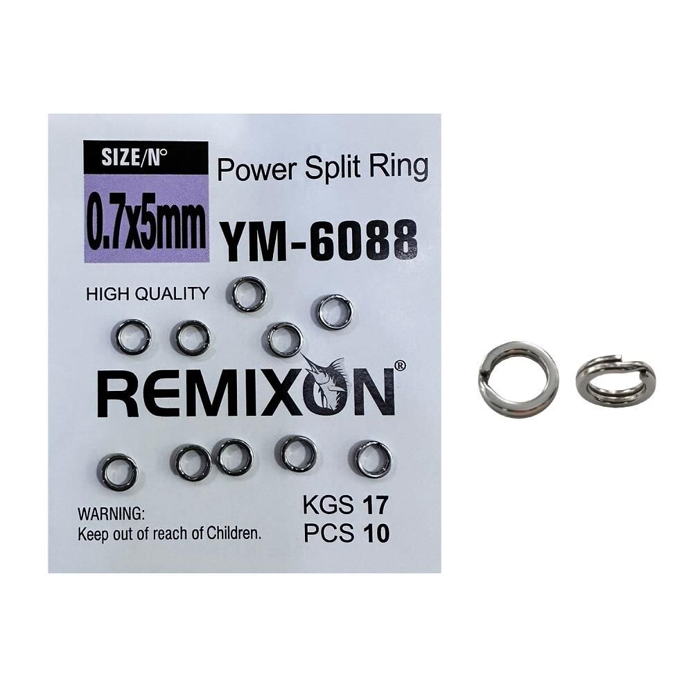 Remixon YM-6088 0.7x5mm Split Ring Halka 10 Adet
