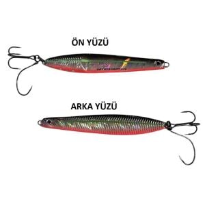 Savage Gear Seeker ISP 102mm 28gr NL Jig Yem Fluo Red Black