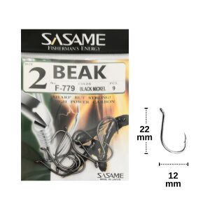 Sasame F-779 No:2 Beak Olta İğnesi 9 Adet