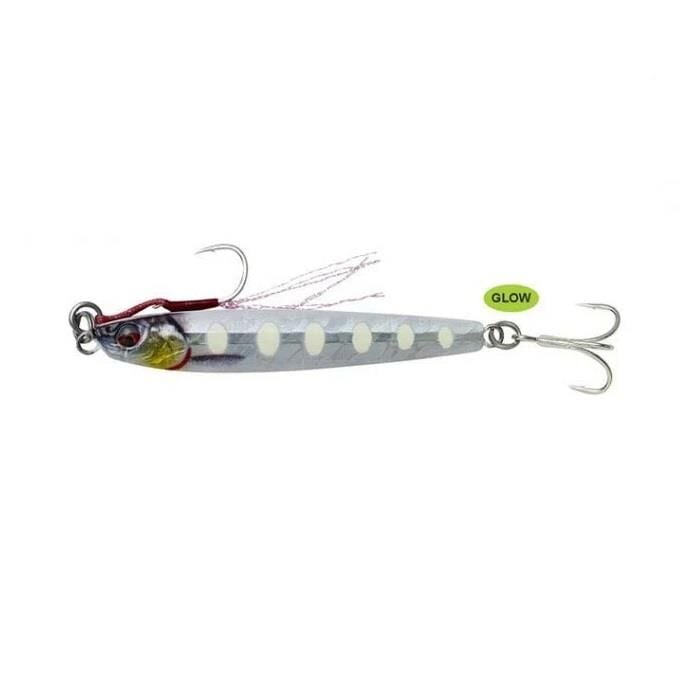 Savage Gear 3D Jig Minnow 10 gr 5.9 cm Jig Yem Bone White Glow
