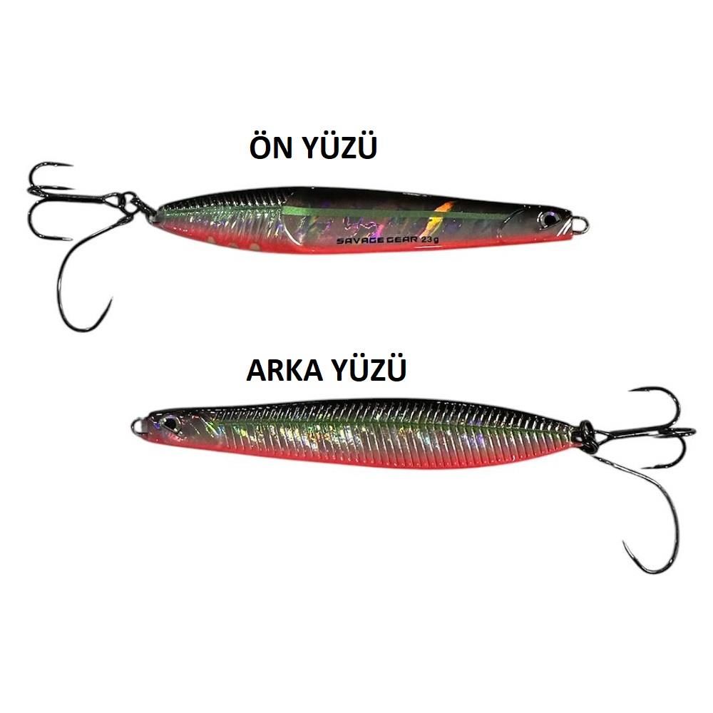 Savage Gear Seeker ISP 98mm 23gr NL Jig Yem Fluo Red Black
