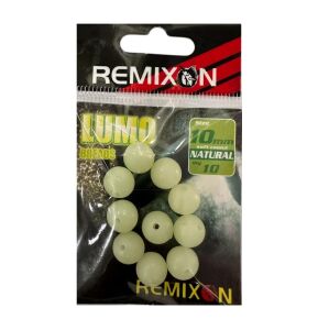 Remixon 10mm Yumuşak Boncuk 10 Adet Fosfor Natural