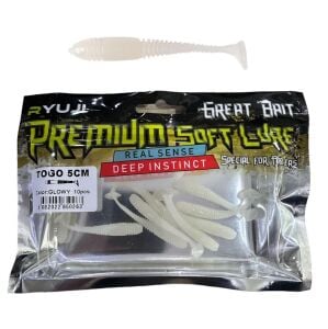 Ryuji Togo 5cm LRF Silikon Yem (10 Adet) Glowy