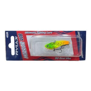 Ryuji Mirror Vib 4gr 3.5cm Vibrasyon Jig Yem Renk Lime UV