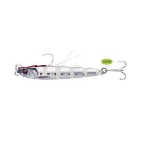 Savage Gear 3D Jig Minnow 10 gr 5.9 cm Jig Yem Zebra Glow