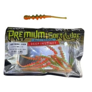Ryuji Tipsy Worm 5.8cm LRF Silikon Yem (12 Adet) Watermelon