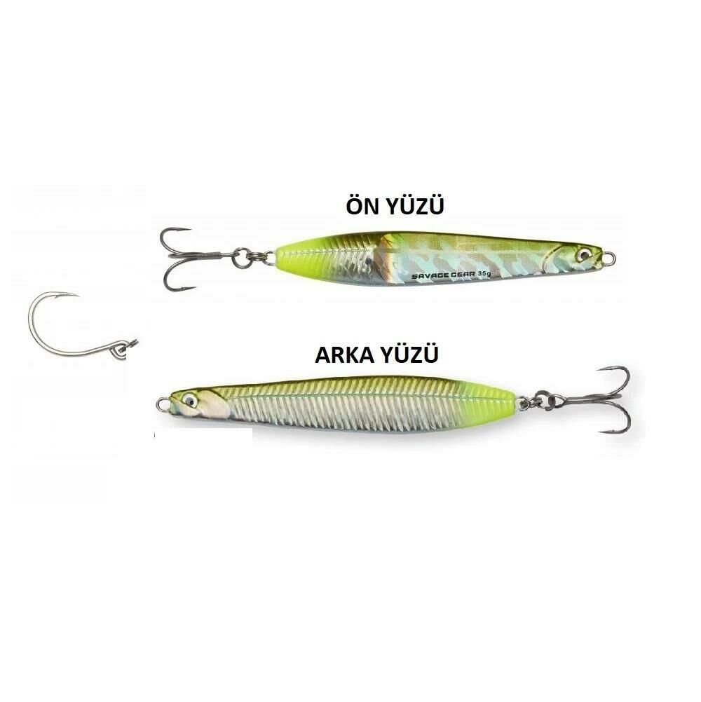 Savage Gear Surf Seeker 10.5cm 35gr Jig Yem Green Silver