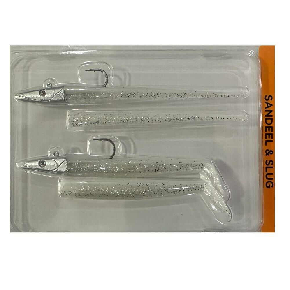 Savage Gear Sandeel and Slug 10cm 10g 4+2 Adet Suni Yem Real Pearl