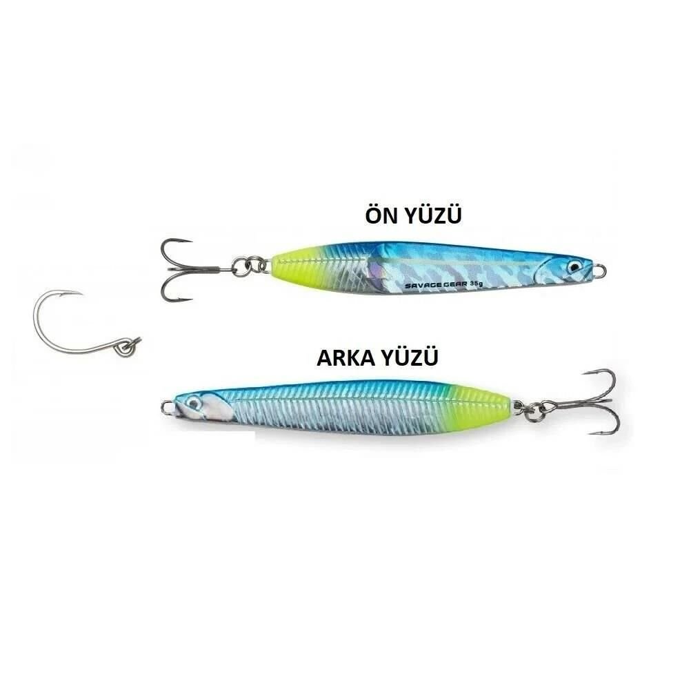 Savage Gear Surf Seeker 10.5cm 35gr Jig Yem Blue Chrome