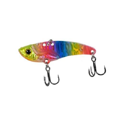 Ryuji Mirror Vib 9gr 4.7cm Vibrasyon Jig Yem Renk Rainbow UV