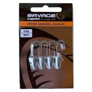 Savage Gear LRF Micro Sandeel Jighead 2.5gr 4 Adet