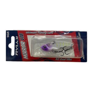Ryuji Mirror Vib 9gr 4.7cm Vibrasyon Jig Yem Renk Purple Head Glow