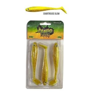 Ryuji Panic Shad 9cm 5.5gr Silikon Yem 3 Adet Chartreuse Glow