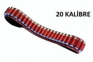 Profesyonel Leather Altı Açık Deri Fişeklik (20 Kalibre)