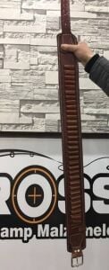 Profesyonel Leather Altı Açık Deri Fişeklik (20 Kalibre)