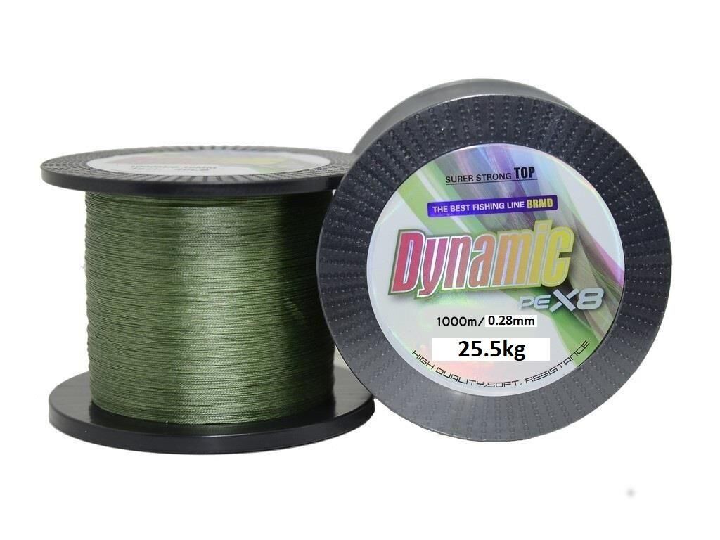 Captain Dynamic 1000m PE 8 Örgü İp Misina Yeşil 0.28mm