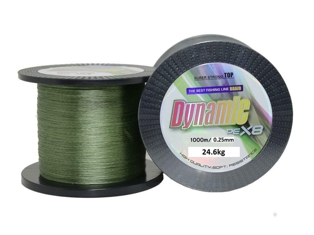 Captain Dynamic 1000m PE 8 Örgü İp Misina Yeşil 0.25mm