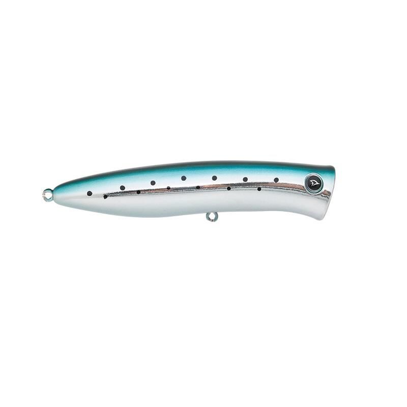Hanfish Harp Popper 110 11cm 28gr Su Üstü Maket Yem HP62 Mirror Mullet Glow