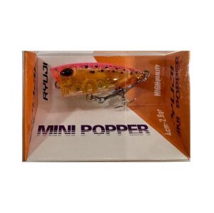 Ryuji Mini Popper 4cm 2.8gr Su Üstü Maket Yem Teke