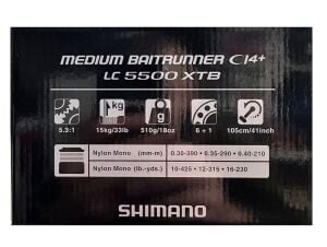 Shimano Medium Baitrunner Ci4+ 5500 XT-B Long Cast Olta Makinesi