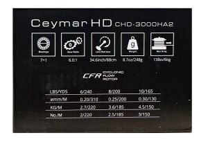 Okuma Ceymar HD CHD-3000HA2 Spin Olta Makinesi