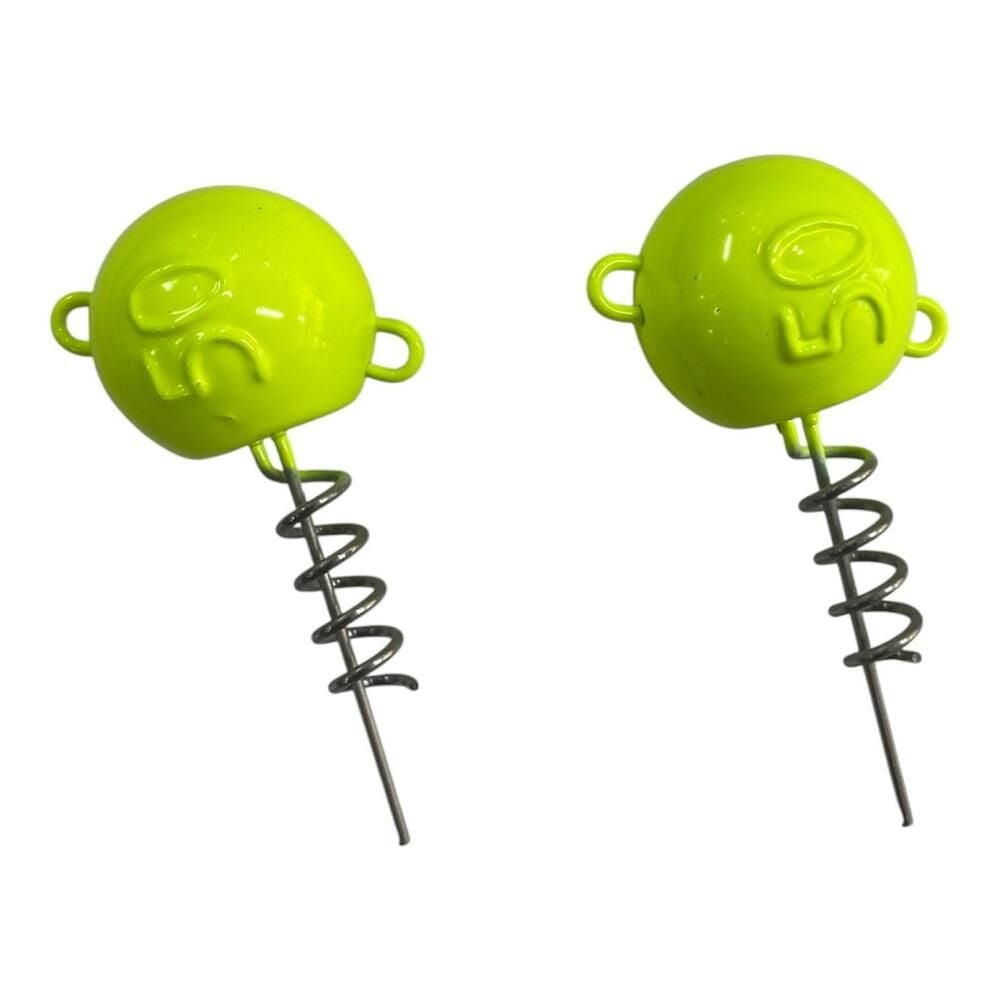 Ryuji Screw 50gr Jighead Zoka Yellow 2 Adet