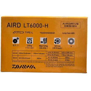 Daiwa Aird 23 LT 6000 H Spin Olta Makinesi