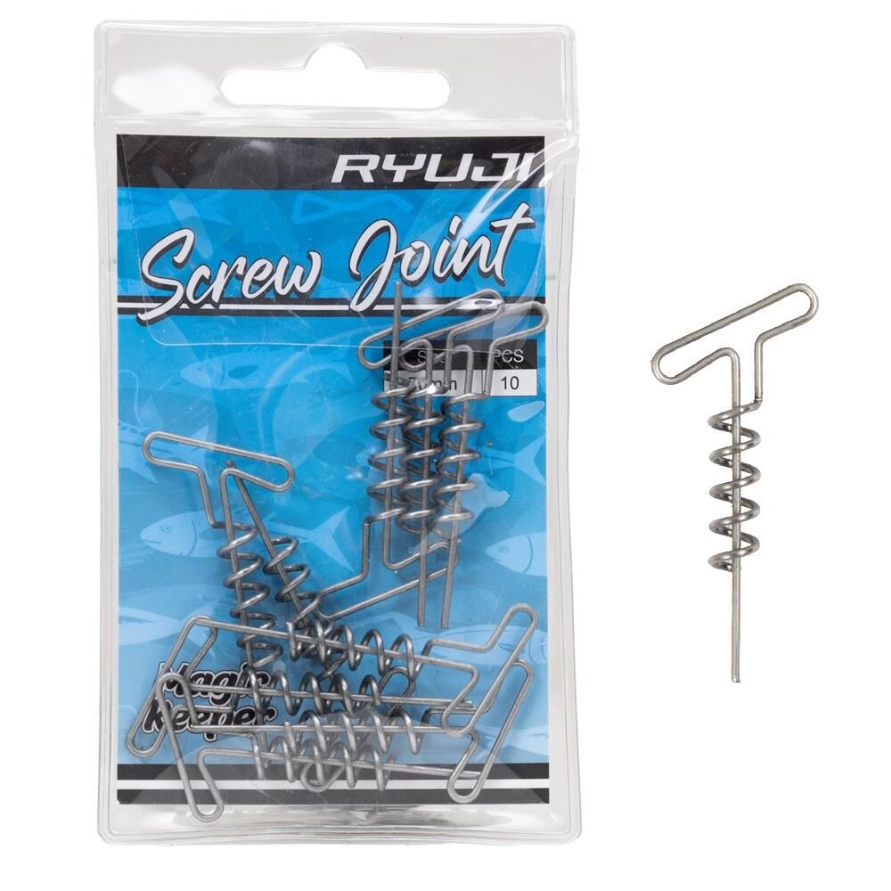 Ryuji Screw Joint 70mm 4.5cm Silikon Yem Bağlantı Vidası 10 Adet