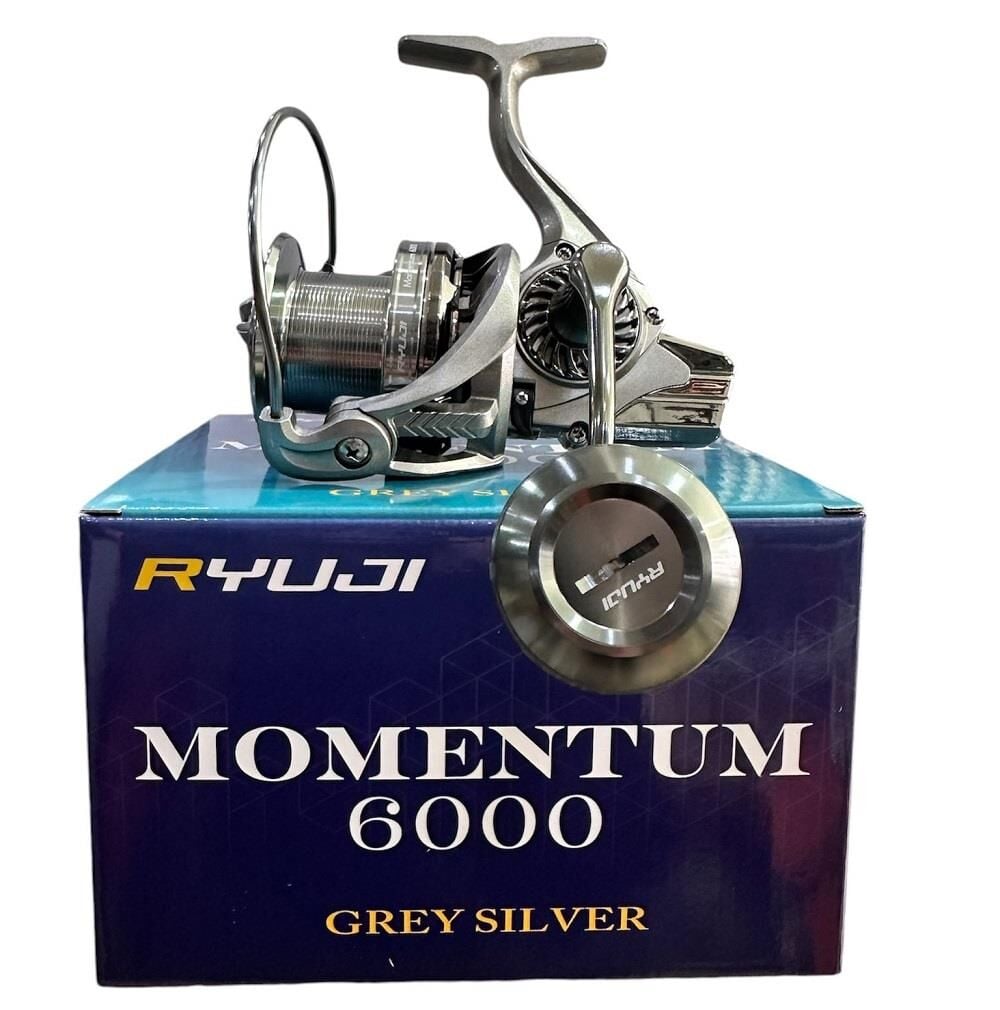 Ryuji Momentum 6000 Grey Silver 11+1BB Surf Olta Makinesi