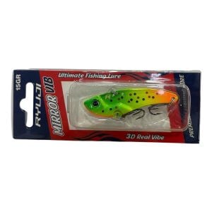 Ryuji Mirror Vib 15gr 5.6cm Vibrasyon Jig Yem Renk Lime UV