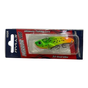 Ryuji Mirror Vib 15gr 5.6cm Vibrasyon Jig Yem Renk Lime UV