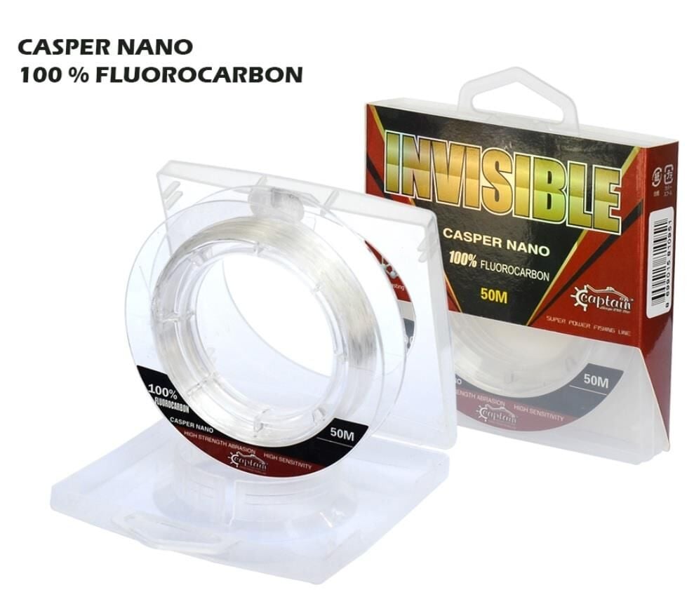 Captain Casper Nano Fluorocarbon Misina 50m