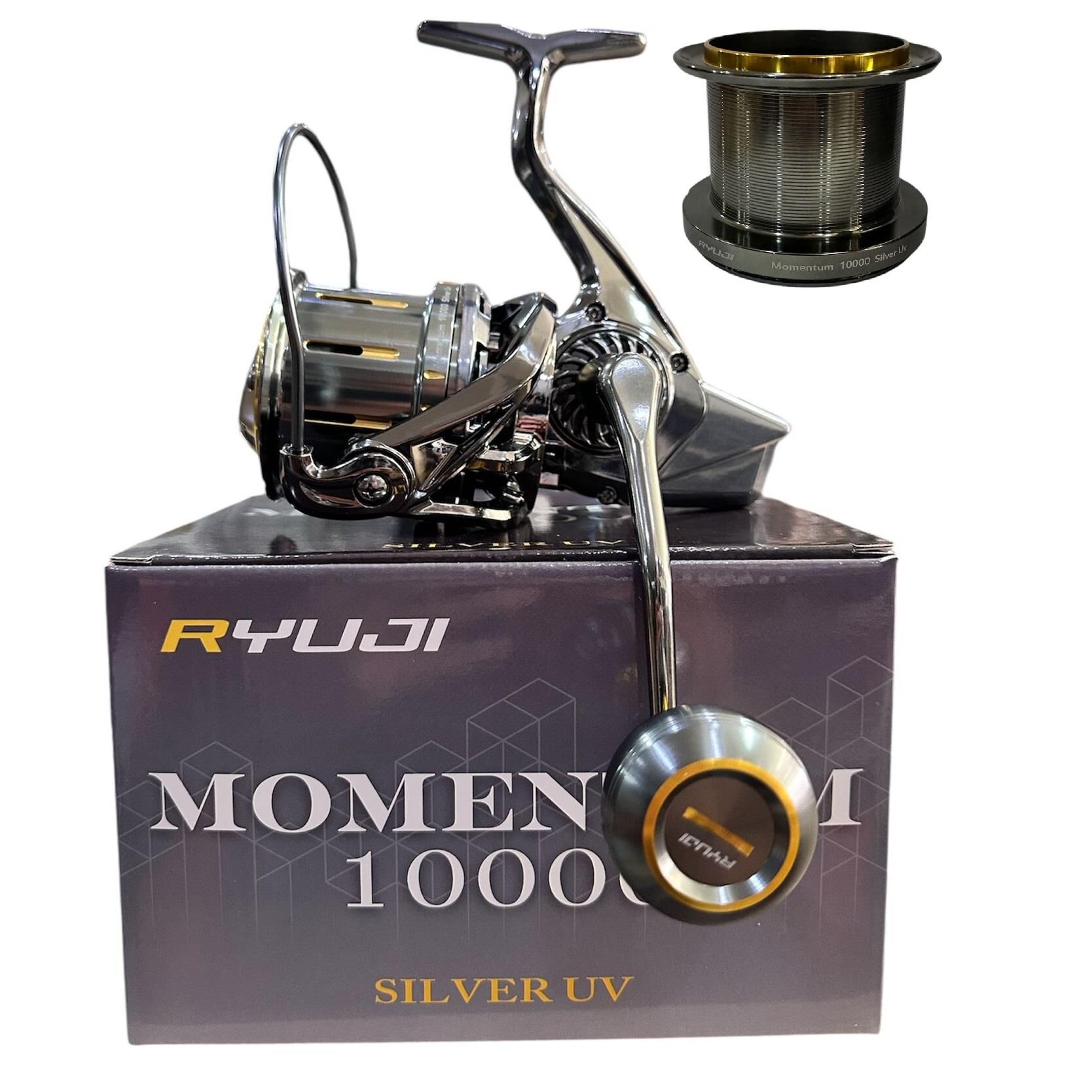 Ryuji Momentum 10000 Silver Uv 11+1BB Surf Olta Makinesi
