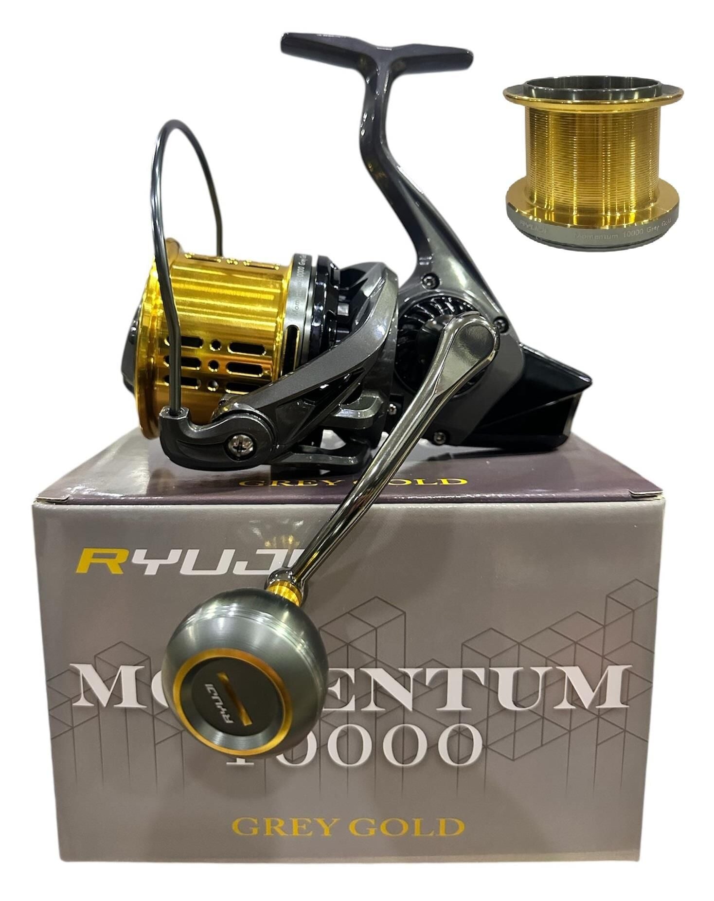 Ryuji Momentum 10000 Grey Gold 11+1BB Surf Olta Makinesi