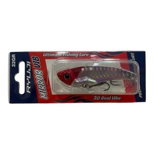 Ryuji Mirror Vib 6.5cm 22gr Vibrasyon Jig Yem Red Flash