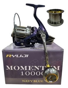 Ryuji Momentum 10000 Navy Blue 11+1BB Surf Olta Makinesi