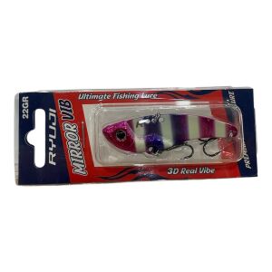 Ryuji Mirror Vib 6.5cm 22gr Vibrasyon Jig Yem Purple Zebra Glow