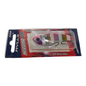 Ryuji Mirror Vib 6.5cm 22gr Vibrasyon Jig Yem Pink Sky UV Glow