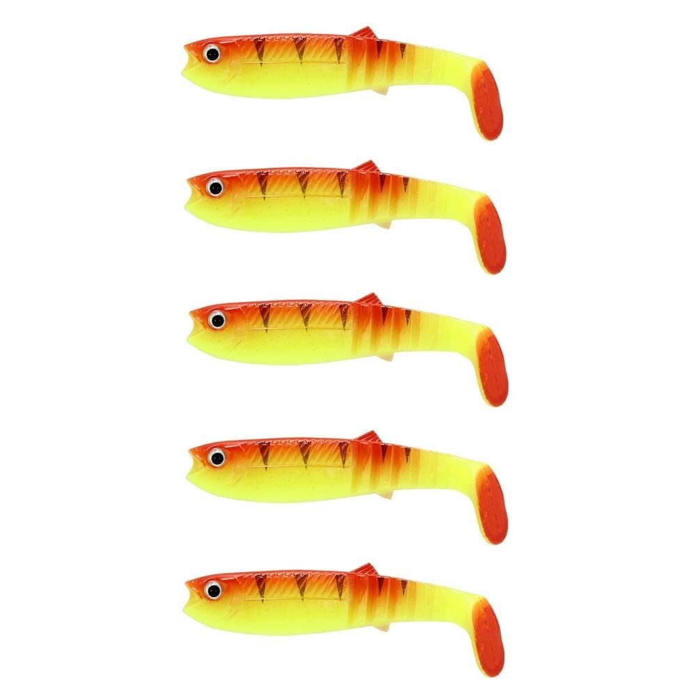 Captain 3569 Style Soft 10cm 10.3gr Silikon Yem 5 Adet Color:6